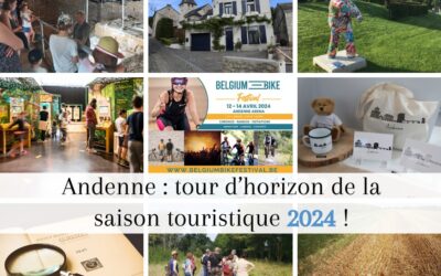 Tour d’horizon de la nouvelle saison touristique à Andenne !