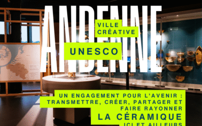 Andenne reconnue “Ville créative UNESCO” dans la catégorie “Artisanat et arts populaires – Céramique”